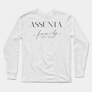 Assunta Family EST. 2020, Surname, Assunta Long Sleeve T-Shirt